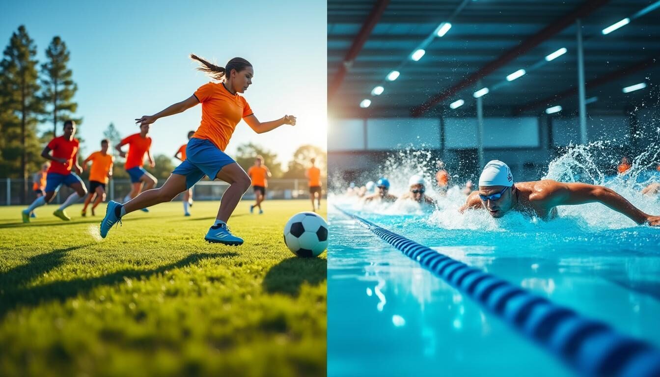 découvrez comment combiner le football et la natation dans un programme d’entraînement unique pour améliorer votre endurance globale, augmenter vos performances physiques et varier vos séances sportives efficacement.