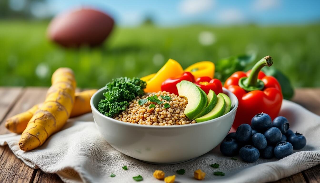 découvrez comment une alimentation anti-inflammatoire peut optimiser la performance et accélérer la récupération des joueurs de football grâce à des conseils nutritionnels adaptés.