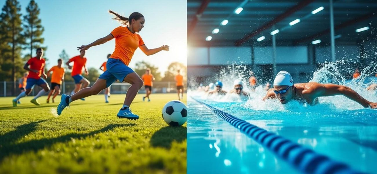 découvrez comment combiner le football et la natation dans un programme d’entraînement unique pour améliorer votre endurance globale, augmenter vos performances physiques et varier vos séances sportives efficacement.